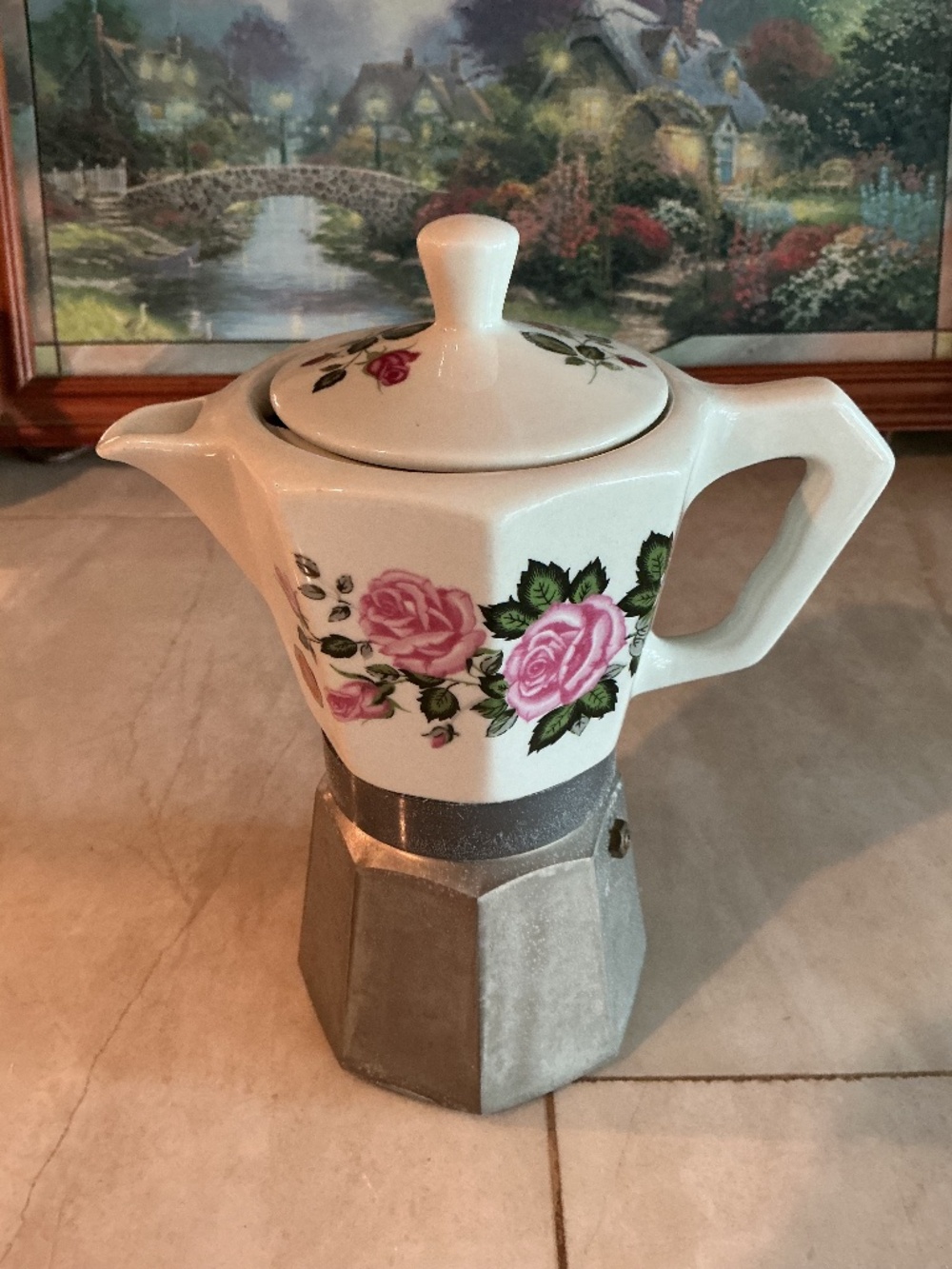 Vintage moka espresso coffee maker